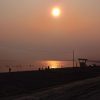 片瀬江ノ島海岸 サンセット 日没 幻想的