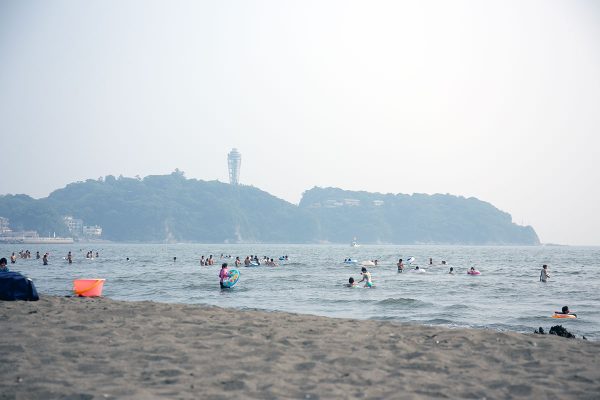 片瀬江ノ島海水浴場 湘南 ビーチ 水着
