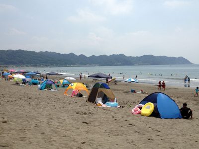 千葉 岩井海岸 海水浴