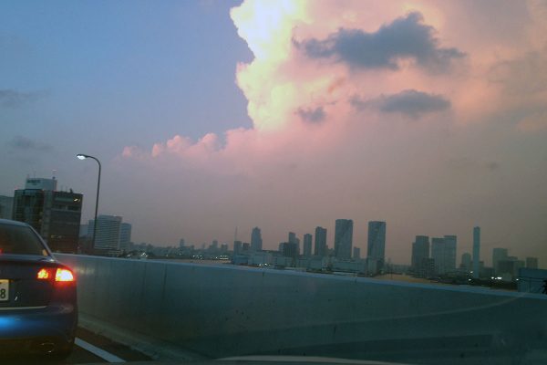 海水浴 サンセット 夕暮れ 帰宅 高速道路渋滞