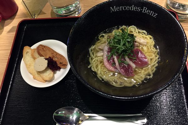 Mercedes-Benz Connection NEXTDOOR Star Garden ベンツが作ったラーメン 「陸」の流星麺