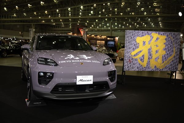 オートモビルカウンシル2025 幕張メッセ ポルシェ 新型EVマカン 東京マラソン先導車 雅