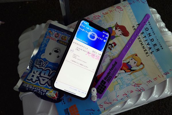 ワンダーフェスティバル2025夏 入場チケット リストバンド