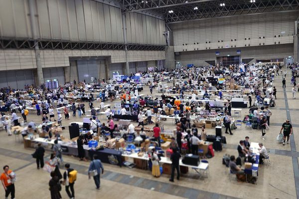 ワンダーフェスティバル2025夏 館内の様子
