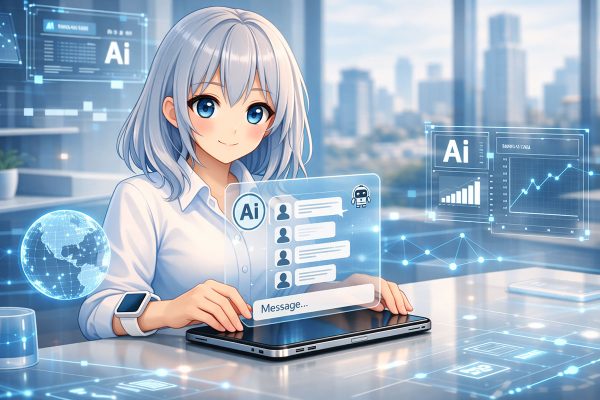 AI画像生成 フリー素材 イラスト 美少女