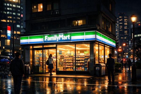 ファミリーマート 夜のイメージ画像 ファミマ