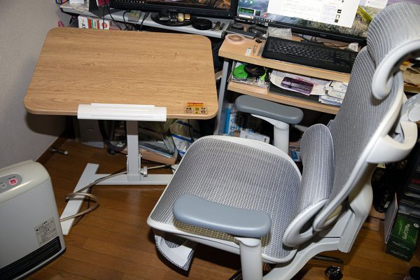 SIHOO オフィスチェア C300S 折りたたみ移動式サブデスク