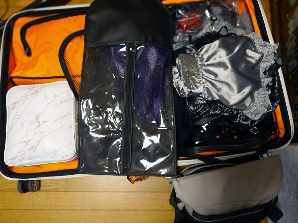 コミケC107 1日目 キャリーバッグ