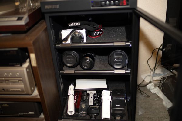 防湿庫 ドライボックス 保管庫 HP-102EX カメラレンズ カビ対策