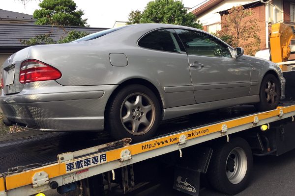 廃車手続き レッカー移動