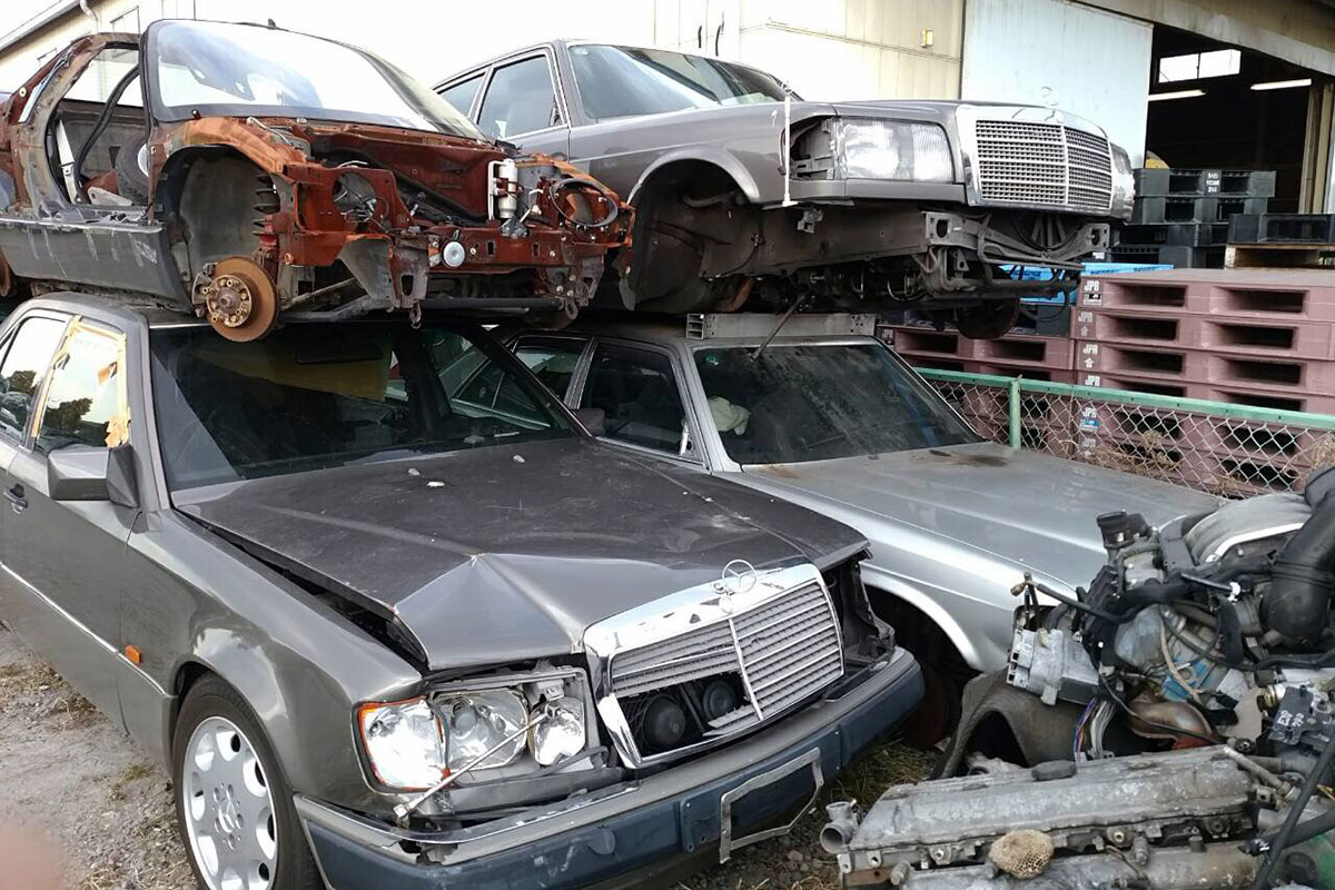 廃車手続き メルセデスベンツ
