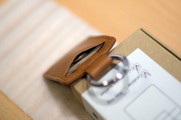 もしも現金キーホルダー ホースレザー 隠し現金