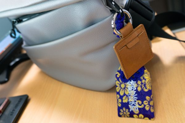 もしも現金キーホルダー ホースレザー 隠し現金 バッグ