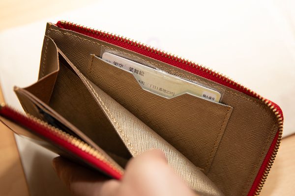 COTOCUL コトカル コードバン 小さい長財布 マイナンバーカード専用ポケット