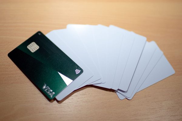 プラスチックカード 10枚 白無地カード PVCカード 0.76mm厚 クレカダミー