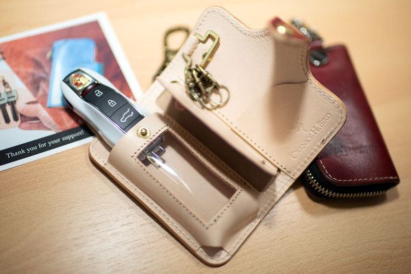 スマートキーケース CRANKY.H.BIRD SWIFT ポルシェスマートキー ボディ同色