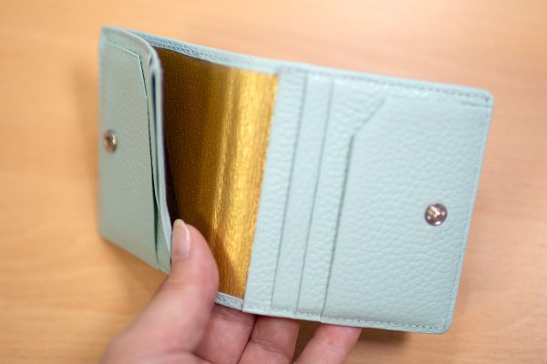 YOSHINA 最小本革二つ折り財布 カラバリ豊富32色 オプション豊富