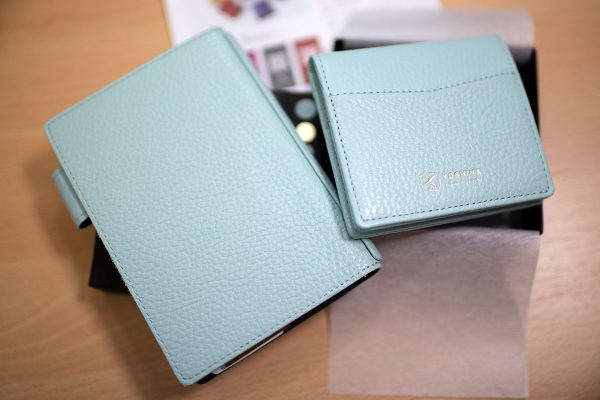 YOSHINA 最小本革二つ折り財布 notivoシステム手帳