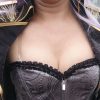 コミケC108 コスプレ 着せ恋 ブラックロベリア 胸の谷間 バスト おっぱい
