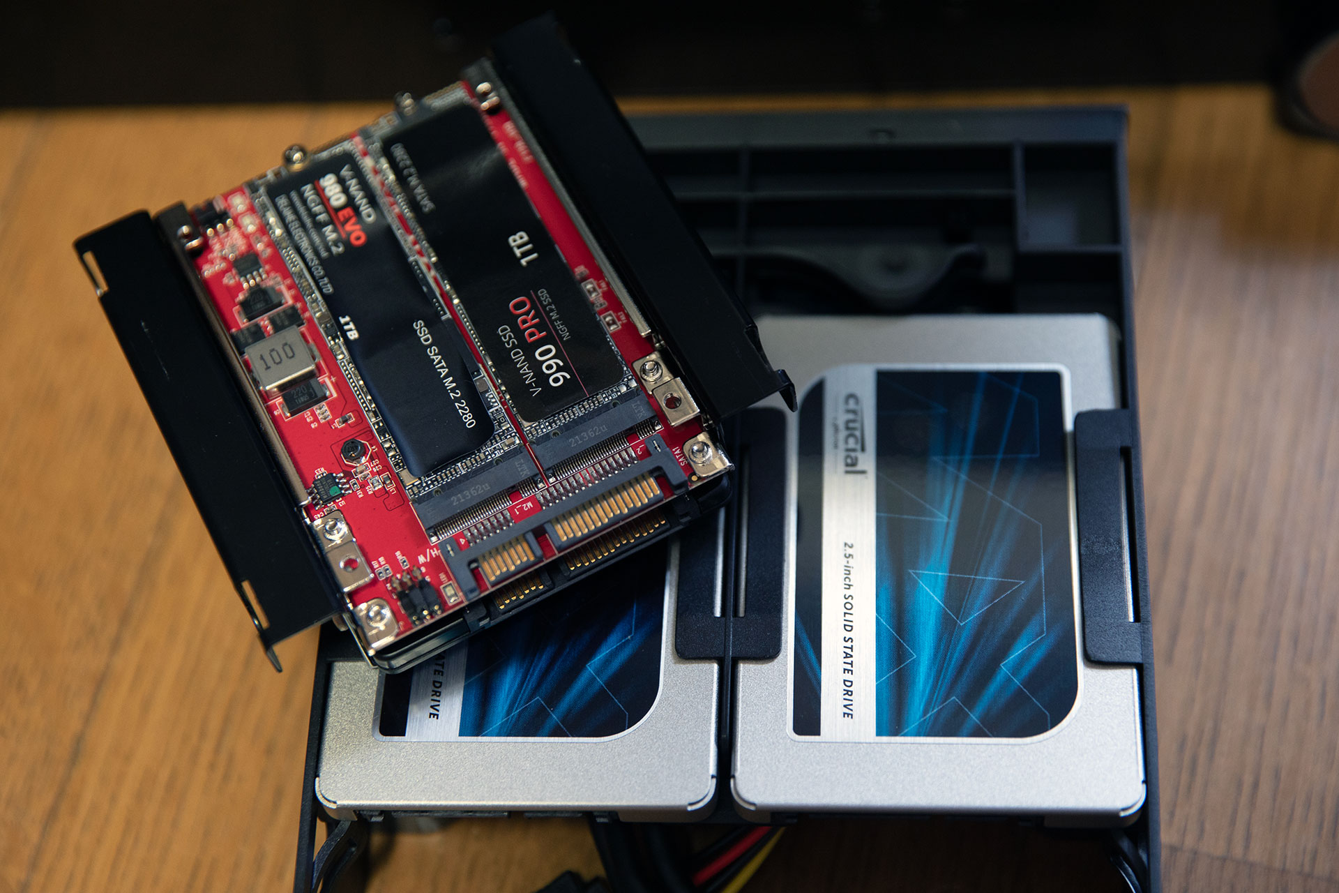 SATA SSD 2.5インチ RAID1 バックアップ