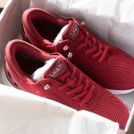 ハンズフリーシューズ ラクーン LAQUN レッド 赤 手を使わず履ける