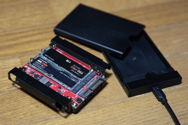 StarTech.com 2スロットM.2 - SATAアダプタ 2.5インチドライブベイ RAID M.2 NGFF SSDアダプタ SATA3.0 6Gbps S322M225R