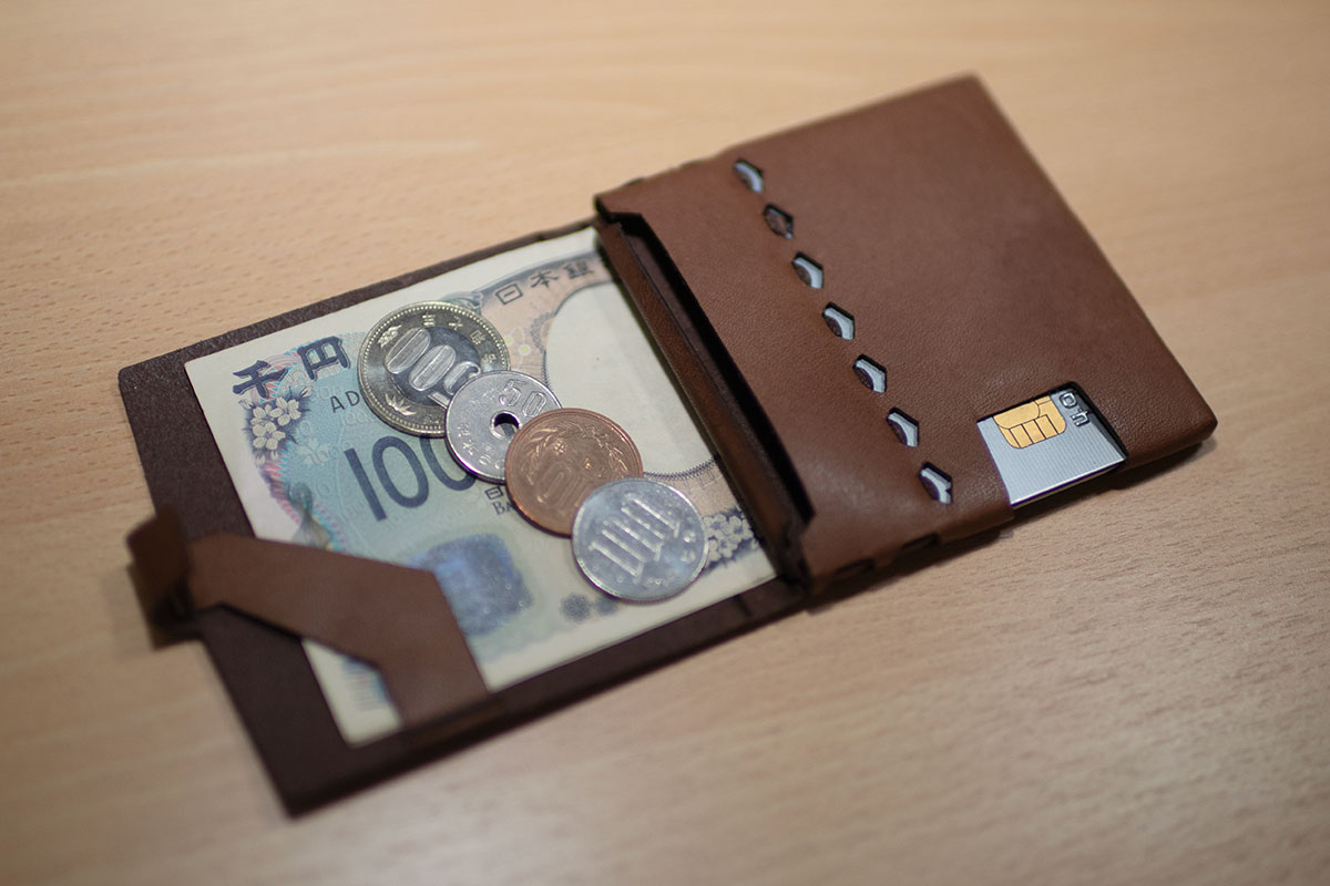 極小 最薄 最軽量 財布 UNIVERO