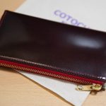 COTOCUL コトカル コードバン 小さい長財布 マイナンバーカード ダークバーガンディ